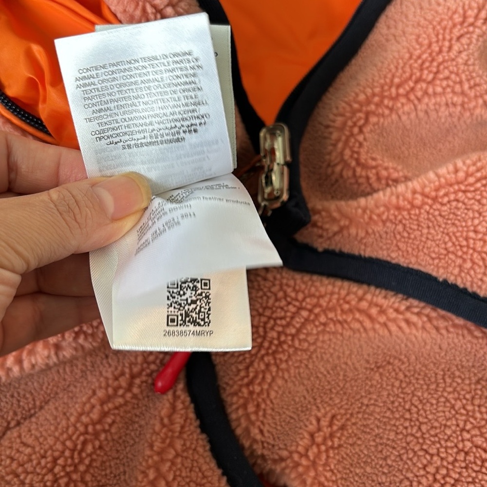 Moncler Kids polar fleece down Vest - Picture 10 of 10